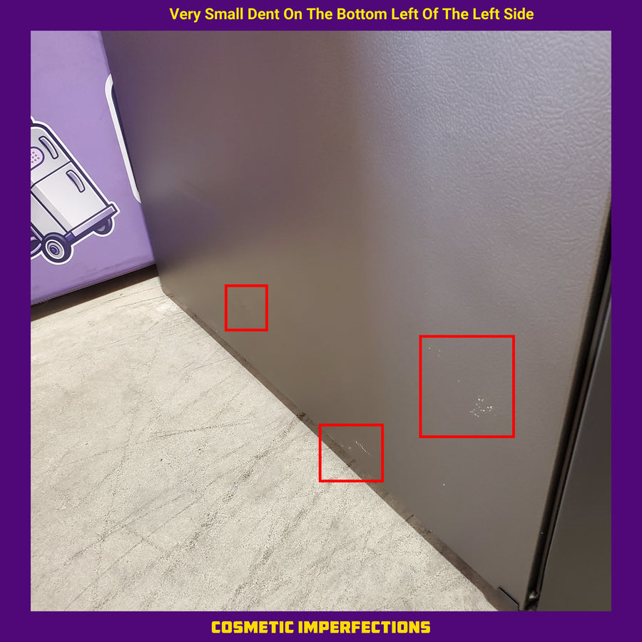 Samsung Bespoke Stainless Steel 3 Door French Door 30 Cu. Ft. Refrigerator with EZ Open Handle and Dual Ice Makers 22134SD242 - RF30BB6200QL - Scratch and Dent (Moderate)