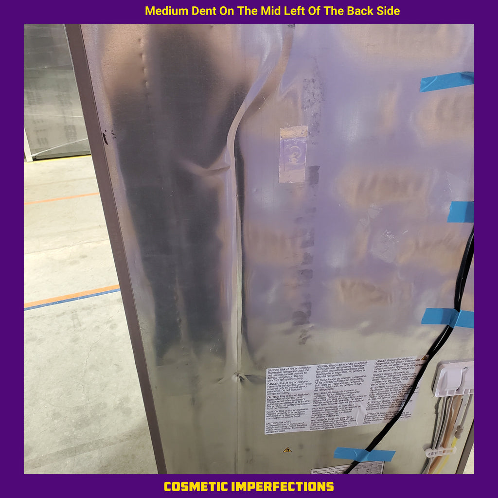 Pictures of Frigidaire 27.8-cu ft ENERGY STAR French Door Refrigerator with Dual Ice Maker in Fingerprint Resistant Stainless Steel 3SD1047 - GRFS2853AF - Scratch & Dent (Minor) - Neu Appliance Outlet - Discount Appliance Outlet in Austin, Tx