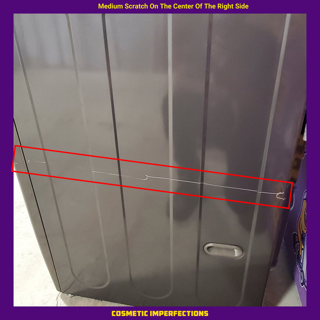 Pictures of LG Stackable Smart Front Load 4.5 Cu. Ft. Washer with TurboWash 360 Technology in Black Steel WM4000HBA - Scratch & Dent (Minor) - Neu Appliance Outlet - Discount Appliance Outlet in Austin, Tx