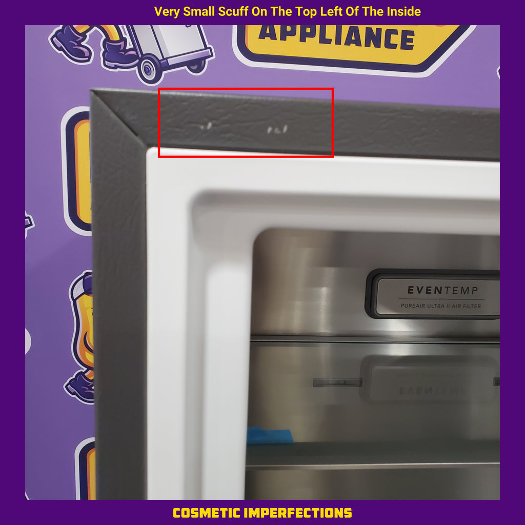 Pictures of Frigidaire Professional 19 Cu. Ft. Single-Door Refrigerator in Stainless Steel 3SD989 - FPRU19F8WF - Scratch & Dent (Moderate) - Neu Appliance Outlet - Discount Appliance Outlet in Austin, Tx