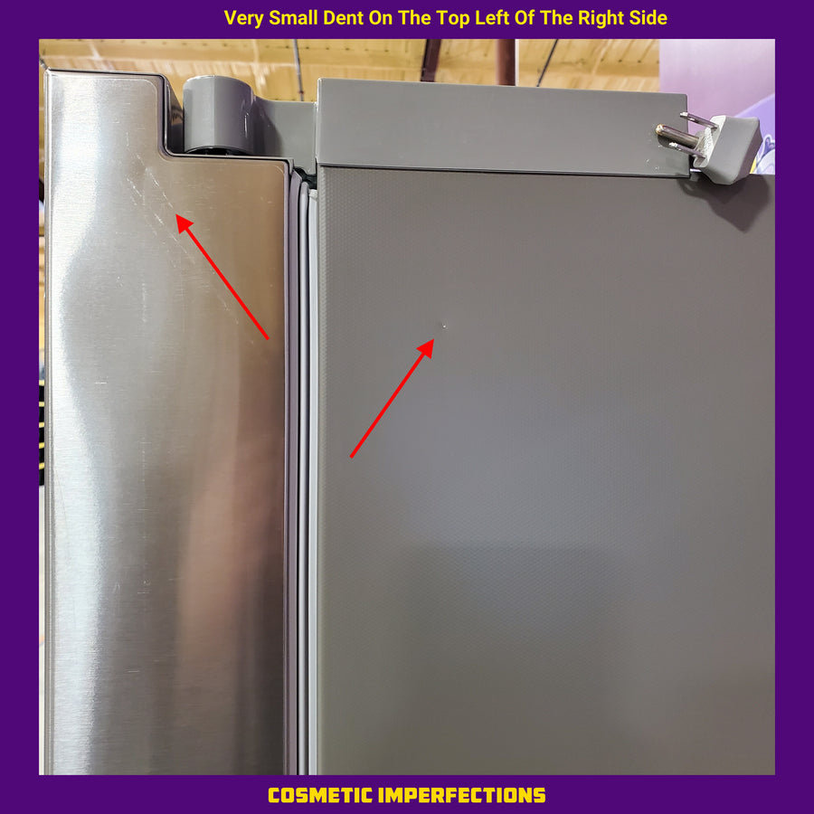 LG 29 cu. ft. Smart Standard-Depth MAX™ 4-Door French Door Refrigerator with Full-Convert Drawer™ in Print Proof Stainless Steel LF29H8330S - Scratch & Dent (Minor)
