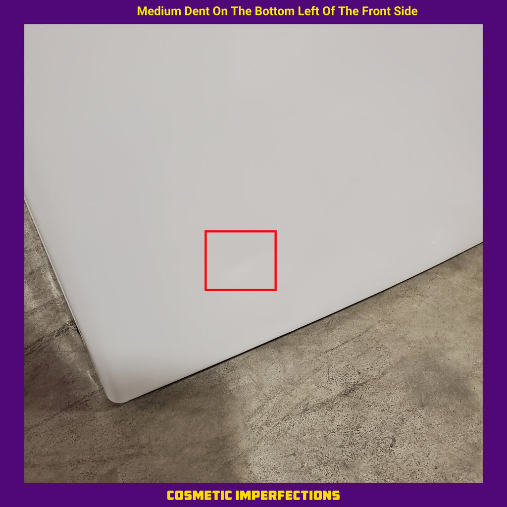 GE Profile™ ENERGY STAR® 5.0 cu. ft. Capacity Washer with Smarter Wash Technology PTW600BSRWS - New in Box and GE Profile™ ENERGY STAR® 7.4 cu. ft. Capacity Electric Dryer with Sanitize Cycle 16229 - PTD60EBSRWS - Scratch & Dent (Moderate)