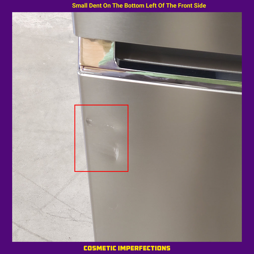 Pictures of Frigidaire Gallery 22 Cu. Ft. Counter-Depth 4-Door Energy Star Certified Refrigerator in Smudge-Proof Stainless Steel GRQC2255BF - Scratch & Dent (Minor) - Neu Appliance Outlet - Discount Appliance Outlet in Austin, Tx