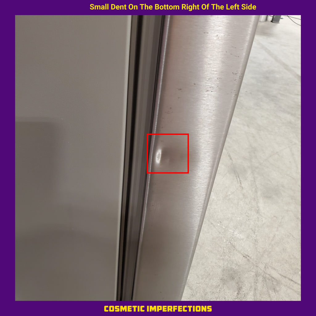 Pictures of KitchenAid 24.8 cu ft. Side-by-Side Refrigerator with Exterior Ice and Water and PrintShield™ finish KRSF705HPS - Scratch & Dent (Moderate) - Neu Appliance Outlet - Discount Appliance Outlet in Austin, Tx