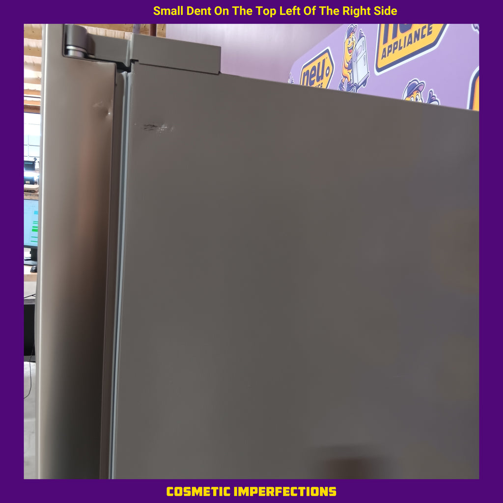Pictures of Frigidaire 27.8-cu ft ENERGY STAR French Door Refrigerator with Dual Ice Maker in Fingerprint Resistant Stainless Steel 20231SD238 - GRFS2853AF - Scratch & Dent (Moderate) - Neu Appliance Outlet - Discount Appliance Outlet in Austin, Tx