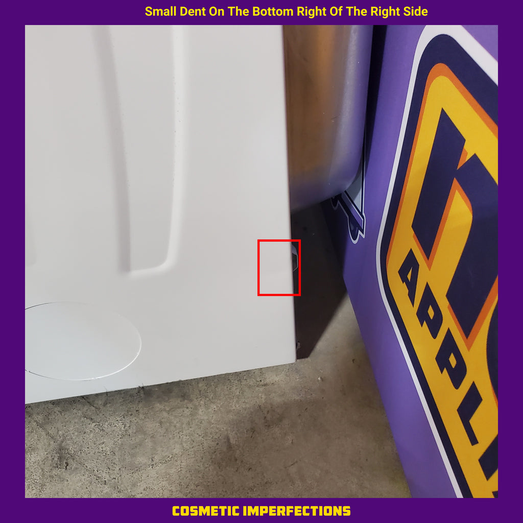 Pictures of Maytag Front Load 7.3 Cu. Ft. Electric Dryer with Extra Power and Quick Dry Cycle MED5630HW - Scratch & Dent (Minor) - Neu Appliance Outlet - Discount Appliance Outlet in Austin, Tx