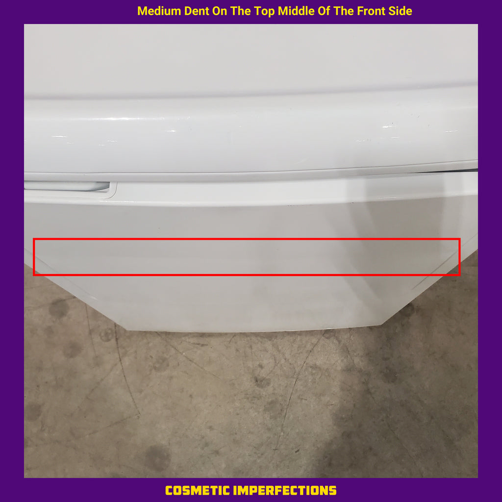Pictures of GE White Energy Star Certified Electric Aluminized Alloy Drum Dryer with Sensor Dry and Extended Tumble GTD65EBSJWS - Scratch and Dent (Minor) - Neu Appliance Outlet - Discount Appliance Outlet in Austin, Tx