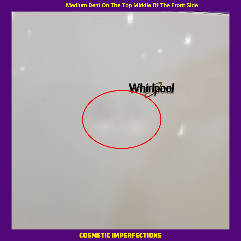 Whirlpool 33-inch 21 cu. ft. Wide Top Freezer Refrigerator 19SD013 - WRT541SZDW - Scratch & Dent (Minor)