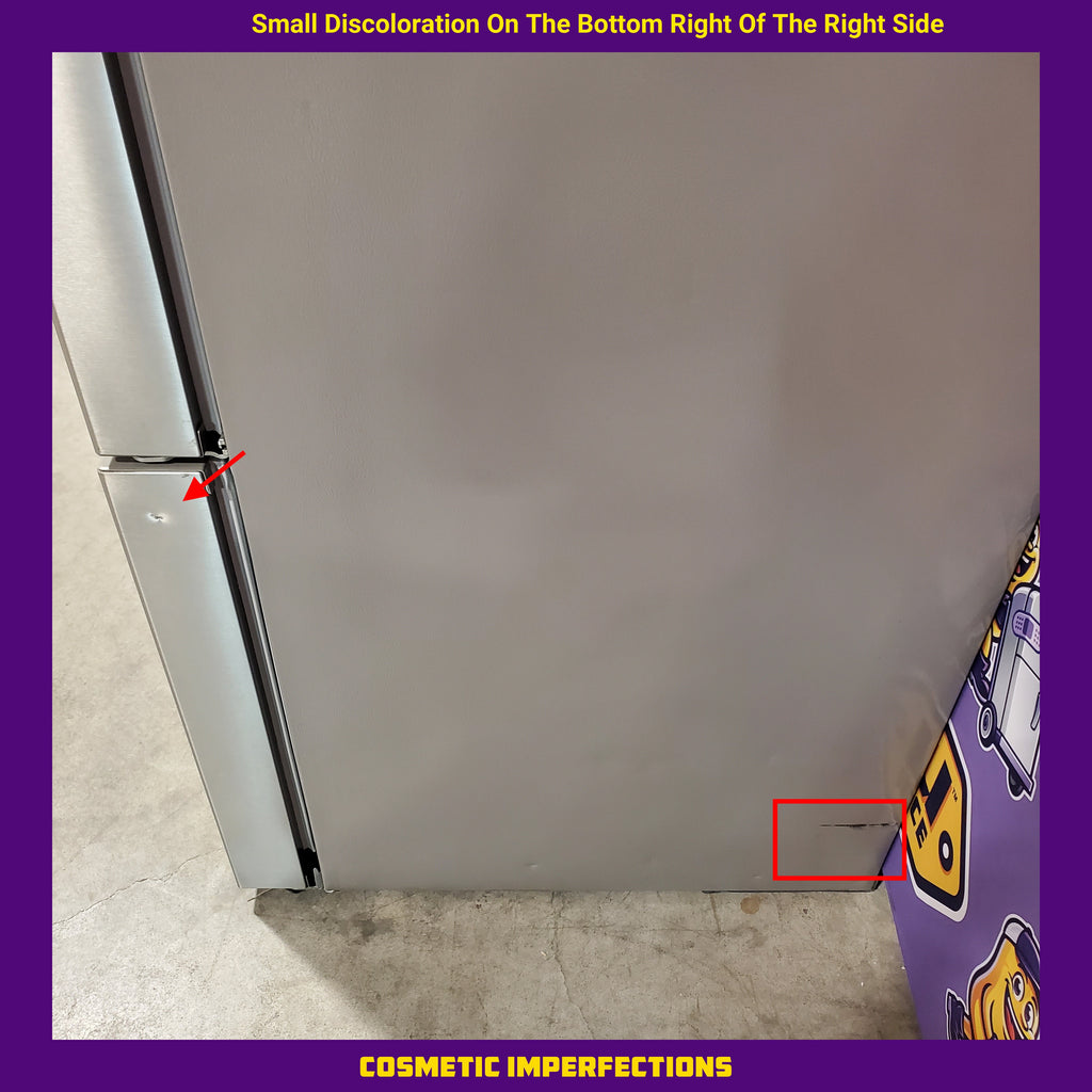 Pictures of Frigidaire 27.8-cu ft ENERGY STAR French Door Refrigerator with Dual Ice Maker in Fingerprint Resistant Stainless Steel 3SD1099 - GRFS2853AF - Scratch & Dent (Minor) - Neu Appliance Outlet - Discount Appliance Outlet in Austin, Tx