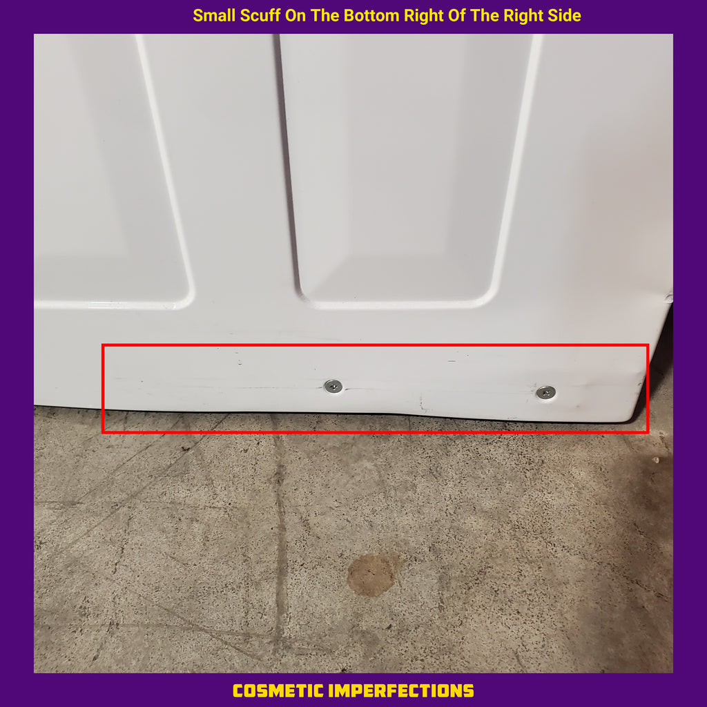 Pictures of Frigidaire Electric Washer/Dryer Laundry Center - 3.9 Cu. Ft Washer and 5.5 Cu. Ft. Dryer FLCE7522AW - Scratch & Dent (Minor) - Neu Appliance Outlet - Discount Appliance Outlet in Austin, Tx