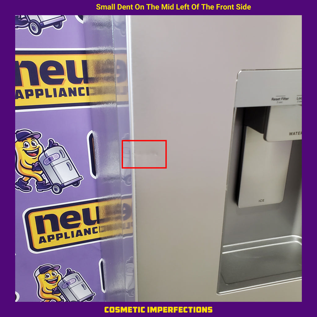 Pictures of Whirlpool 30 Cu. Ft. French Door Refrigerator with Dual Ice Makers with Fingerprint-Resistant Stainless Finish 31134SD214 - WRFF3736SZ - Scratch & Dent (Major) - Neu Appliance Outlet - Discount Appliance Outlet in Austin, Tx