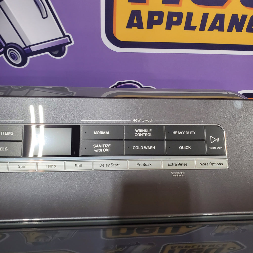 Pictures of Whirlpool Chrome Shadow 5.2 - 5.3 cu. ft. ENERGY STAR Top Load Washer with 2 in 1 Removable Agitator and Load & Go™ Dispenser 6SD116 - WTW8127LC - Scratch & Dent (Minor) - Neu Appliance Outlet - Discount Appliance Outlet in Austin, Tx