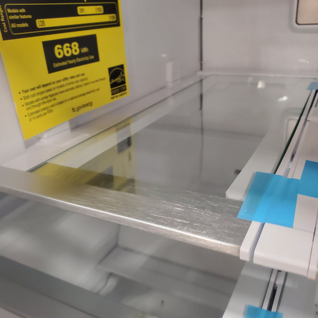 Pictures of Frigidaire Gallery 22 Cu. Ft. 4-Door Counter-depth French Door Refrigerator with Ice Maker (Fingerprint Resistant Stainless Steel) ENERGY STAR 20SD142 - GRMC2273CF - Scratch & Dent (Moderate) - Neu Appliance Outlet - Discount Appliance Outlet in Austin, Tx