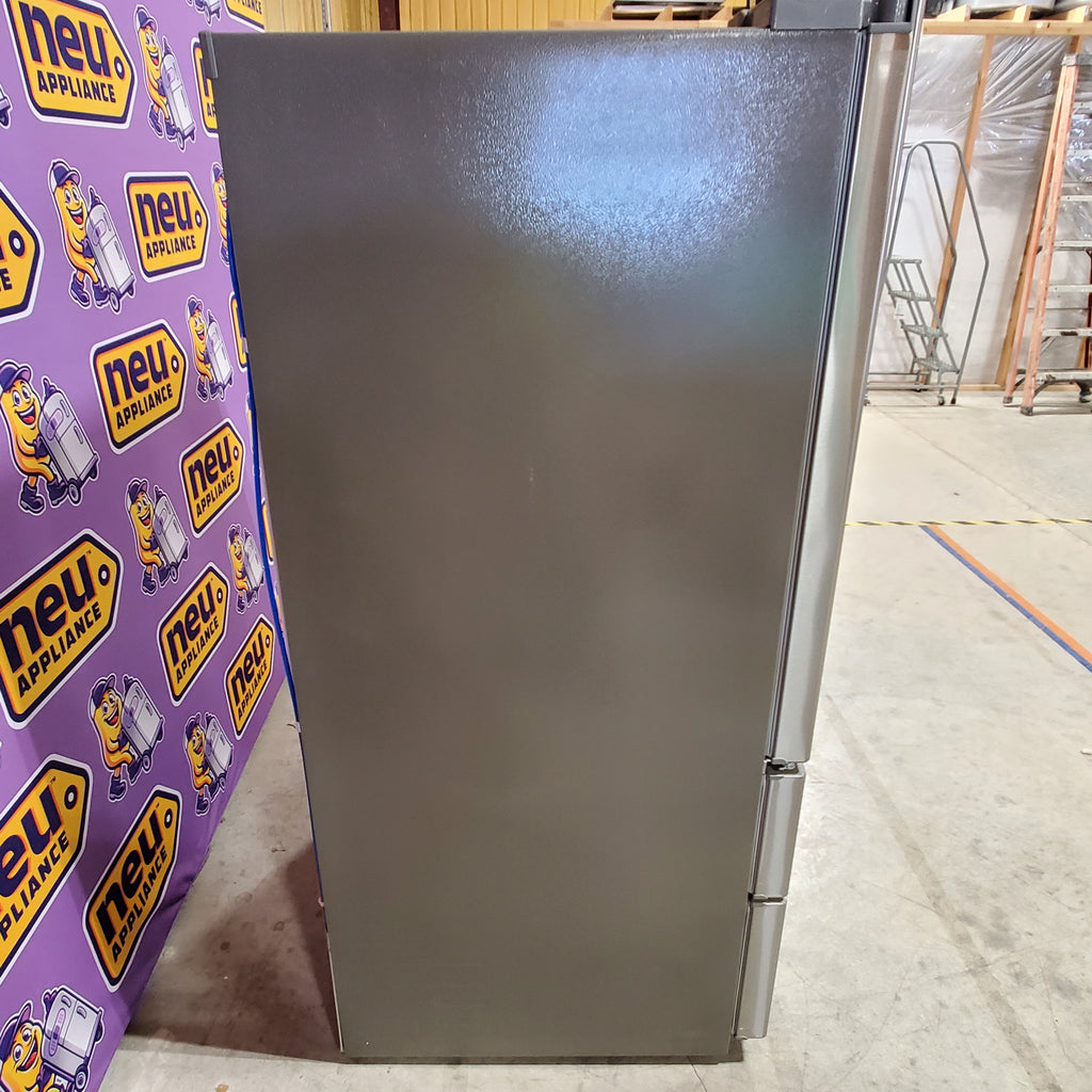 LG 27.8-cu ft 4-Door French Door Refrigerator with Dual Ice Maker in Fingerprint Resistant Steel 5SD197 - LRMXS2806S - Open Box