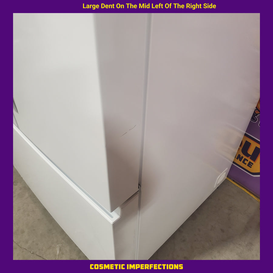 Whirlpool 36 in. 31 cu. ft. Standard Depth French Door Refrigerator in White with Interior Water Dispenser WRFF3336SW - Scratch & Dent (Moderate)
