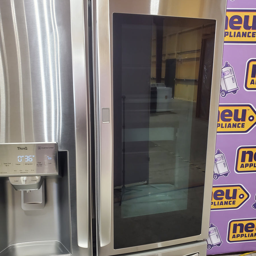 LG 30 cu. ft. Smart InstaView® Door-in-Door® Refrigerator with Craft Ice™ LRMVS3006S - Scratch & Dent (Minor)