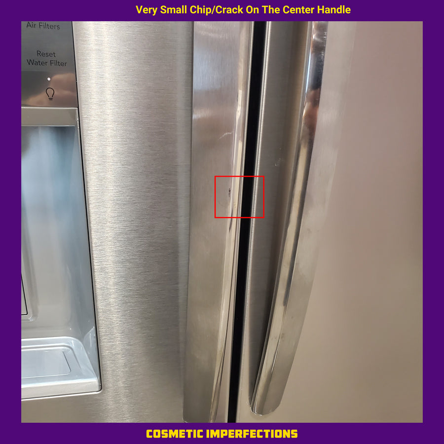 Frigidaire Gallery 28 Cu. Ft. Standard-Depth French Door Refrigerator in Stainless Steel GRFS2853AF - Scratch & Dent (Moderate)