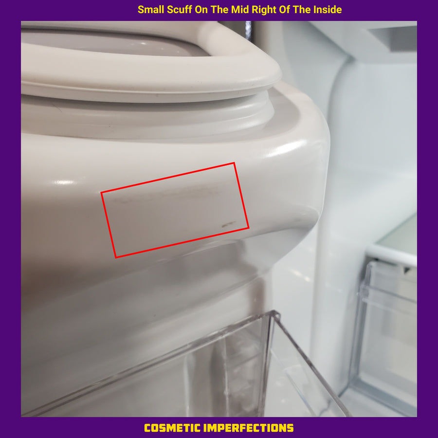 Whirlpool French Door Bottom Mount Refrigerator in Fingerprint Resistant Stainless Steel WRMF3636RZ - Scratch & Dent (Moderate)