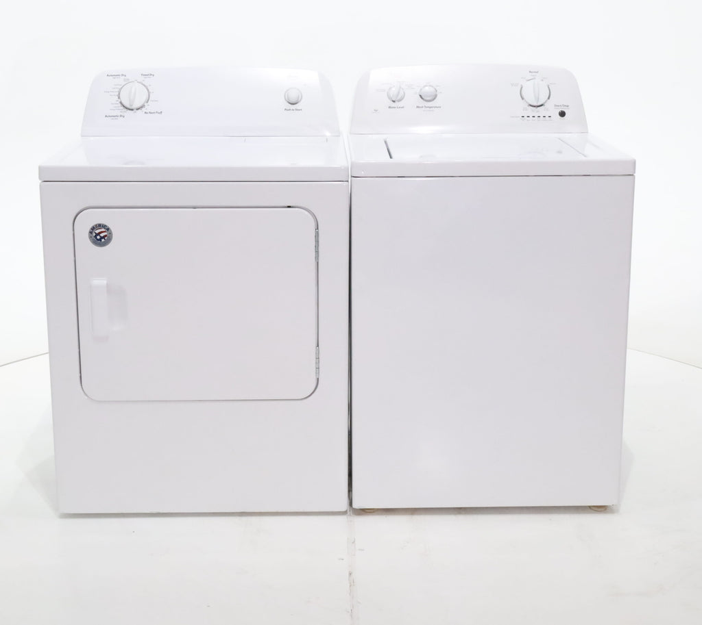 Pictures of HE 3.5 cu. ft. Top Load Washer with Deep Water Wash Option and 6.5 cu. ft. Electric Dryer with Wrinkle Prevent - Certified Refurbished - Neu Appliance Outlet - Discount Appliance Outlet in Austin, Tx