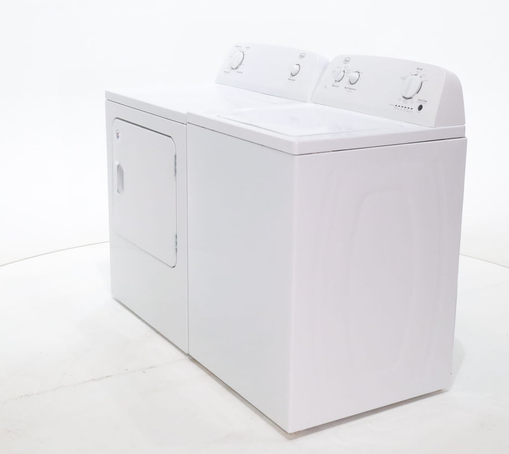 Pictures of HE 3.5 cu. ft. Top Load Washer with Deep Water Wash Option and 6.5 cu. ft. Electric Dryer with Wrinkle Prevent - Certified Refurbished - Neu Appliance Outlet - Discount Appliance Outlet in Austin, Tx