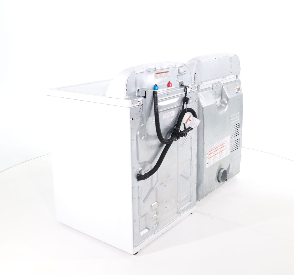 Pictures of High Efficiency Whirlpool 4.3 cu. ft. Top Load Washing Machine with Deep Water Wash and Whirlpool 7.0 cu. ft. Steam Electric Dryer With Steam Refresh Feature- Certified Refurbished - Neu Appliance Outlet - Discount Appliance Outlet in Austin, Tx