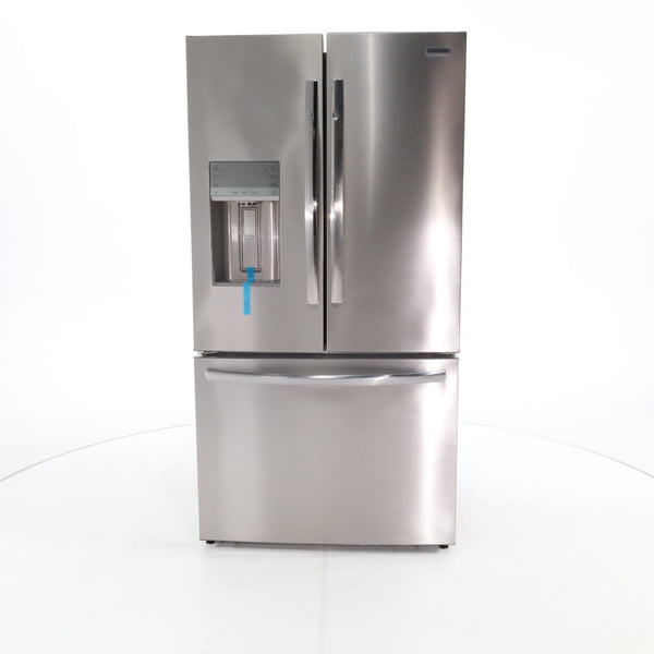 Smudge-Proof Stainless Steel ENERGY STAR Frigidaire Gallery 27.8 cu. ft. 3 Door French Door Refrigerator with Dual Ice Maker- Scratch & Dent - Minor