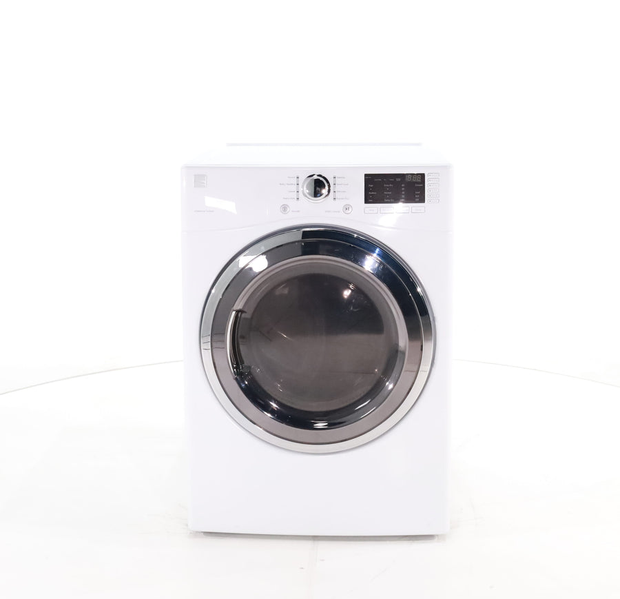 White Kenmore Connect 7.3 cu. ft. Front Load Electric Dryer with My Cycle- Certified Refurbished
