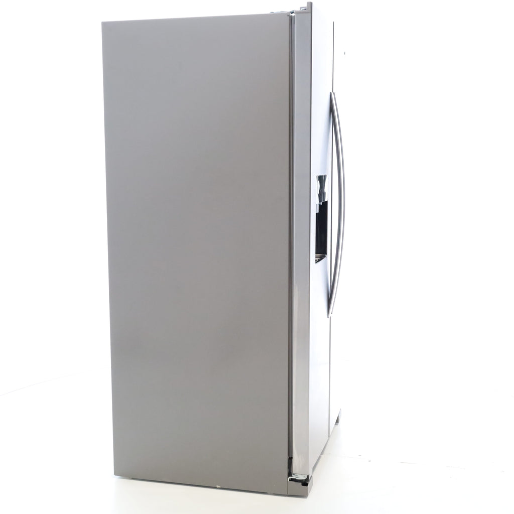 Pictures of Stainless Steel Whirlpool 24.6 cu. ft. Side By Side Refrigerator With Ice Maker - Scratch & Dent - Minor - Neu Appliance Outlet - Discount Appliance Outlet in Austin, Tx