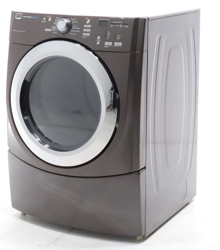 Pictures of Gray Maytag 7.2 cu. ft. Front Load Gas Dryer with Steam - Certified Refurbished - Neu Appliance Outlet - Discount Appliance Outlet in Austin, Tx