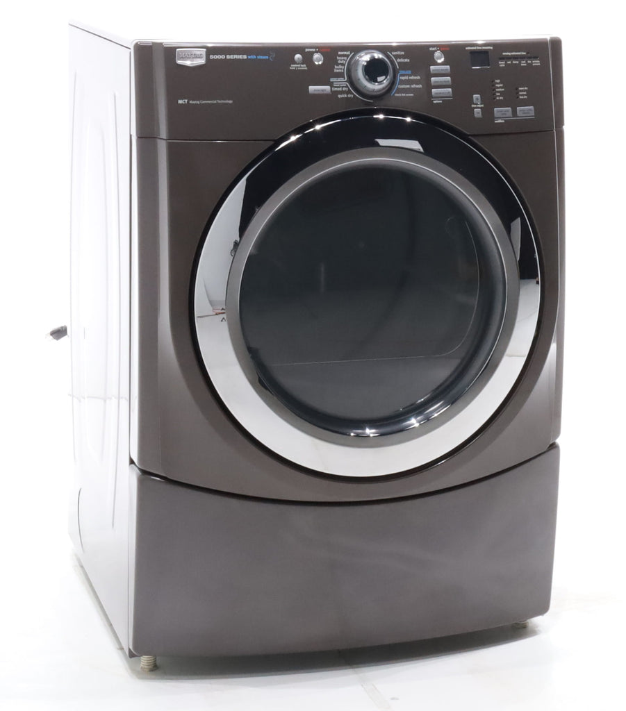Pictures of Gray Maytag 7.2 cu. ft. Front Load Gas Dryer with Steam - Certified Refurbished - Neu Appliance Outlet - Discount Appliance Outlet in Austin, Tx