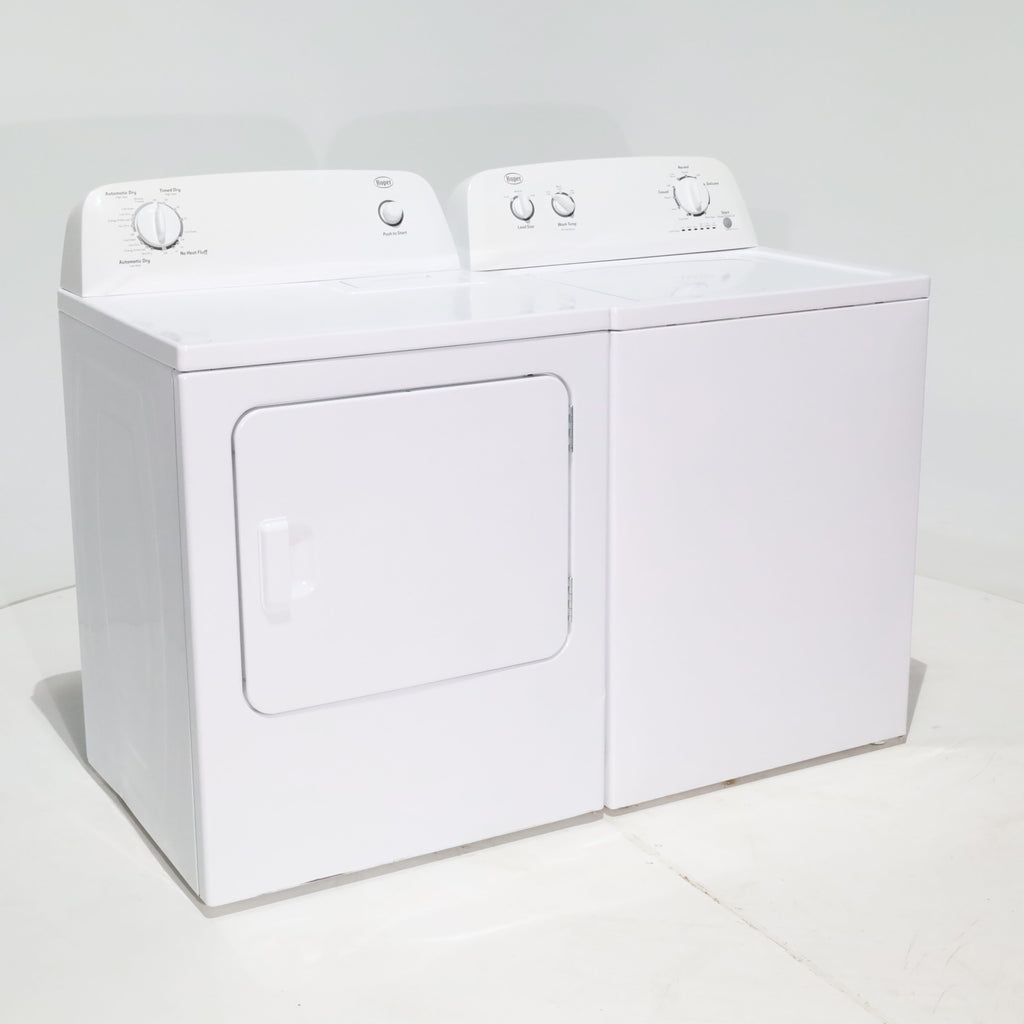 Pictures of Roper 3.6 cu. ft. Top Load Washing Machine with Status Indicator Lights and 6.5 cu. ft. Electric Dryer with Wrinkle Prevent - Certified Refurbished - Neu Appliance Outlet - Discount Appliance Outlet in Austin, Tx