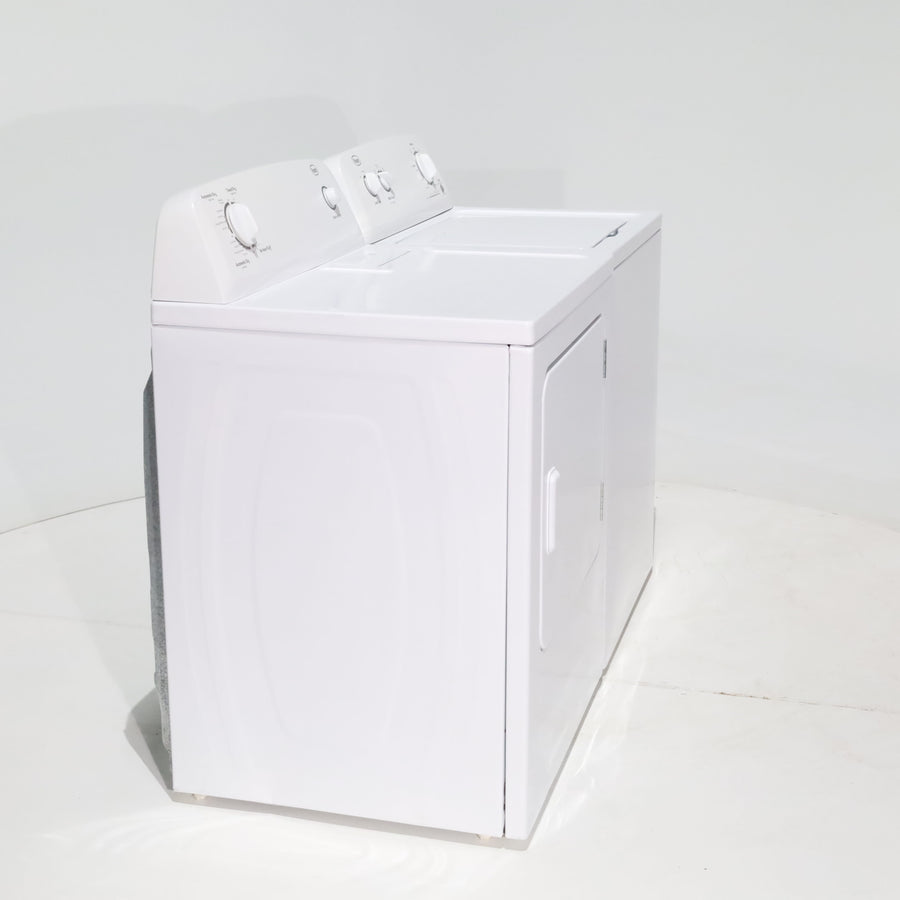 Roper 3.6 cu. ft. Top Load Washing Machine with Status Indicator Lights and 6.5 cu. ft. Electric Dryer with Wrinkle Prevent - Certified Refurbished