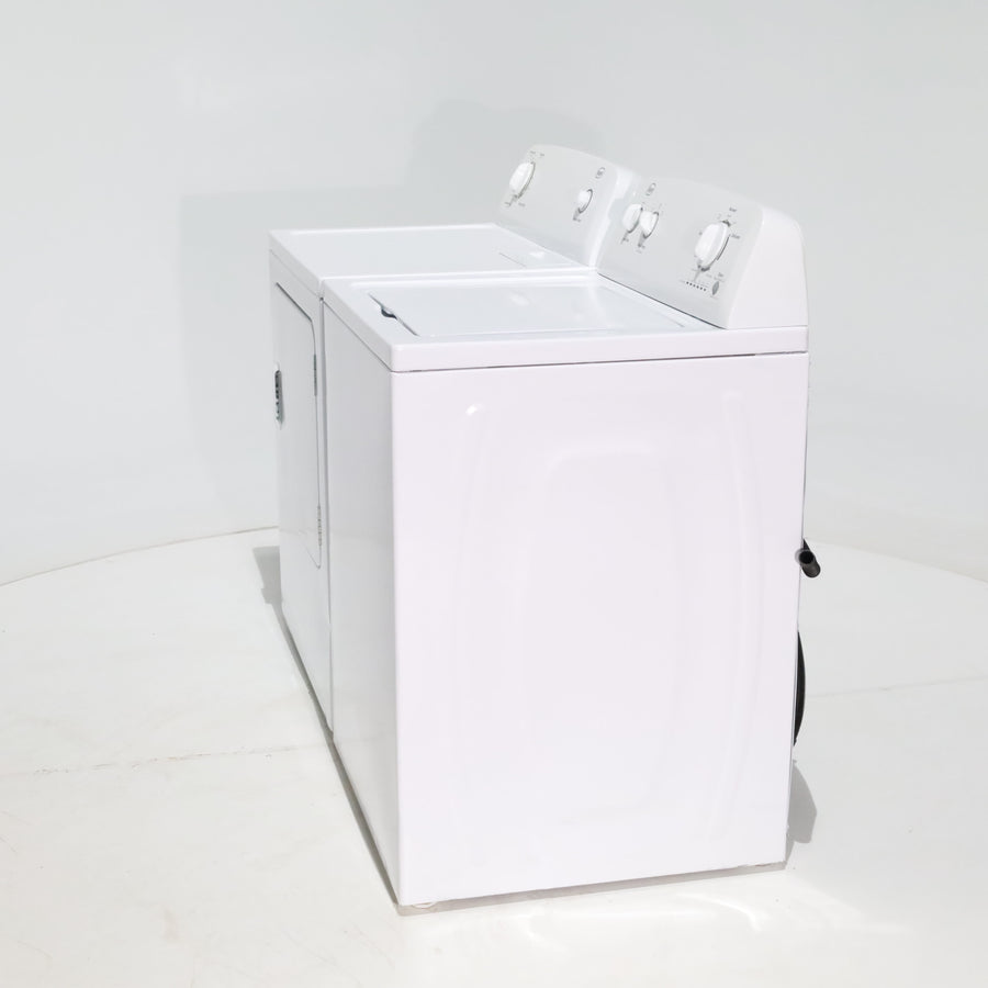 Roper 3.6 cu. ft. Top Load Washing Machine with Status Indicator Lights and 6.5 cu. ft. Electric Dryer with Wrinkle Prevent - Certified Refurbished