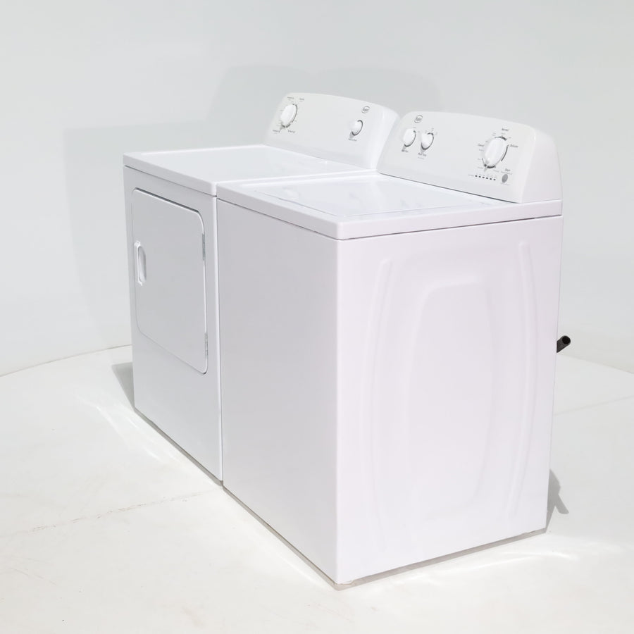 Roper 3.6 cu. ft. Top Load Washing Machine with Status Indicator Lights and 6.5 cu. ft. Electric Dryer with Wrinkle Prevent - Certified Refurbished