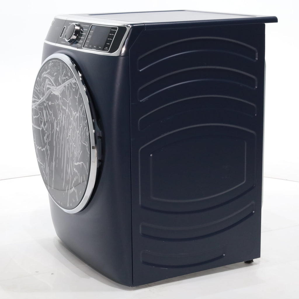 Pictures of Sapphire Blue GE 7.8 cu. ft. Smart Front Load Gas Dryer with Steam - Scratch & Dent - Minor - Neu Appliance Outlet - Discount Appliance Outlet in Austin, Tx