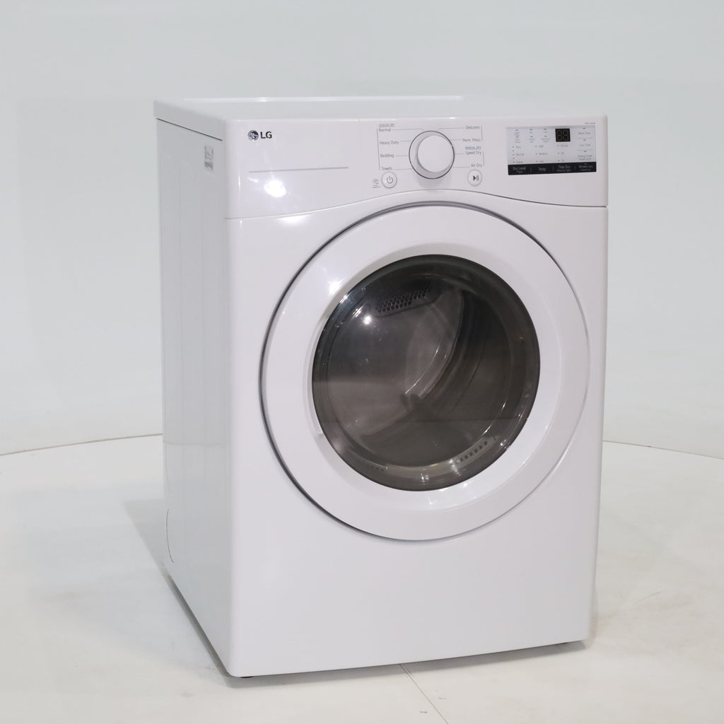 Pictures of ENERGY STAR LG 7.4 cu. ft. Electric Vented Dryer with Sensor Dry and SmartThinQ Technology - Scratch & Dent - Minor - Neu Appliance Outlet - Discount Appliance Outlet in Austin, Tx