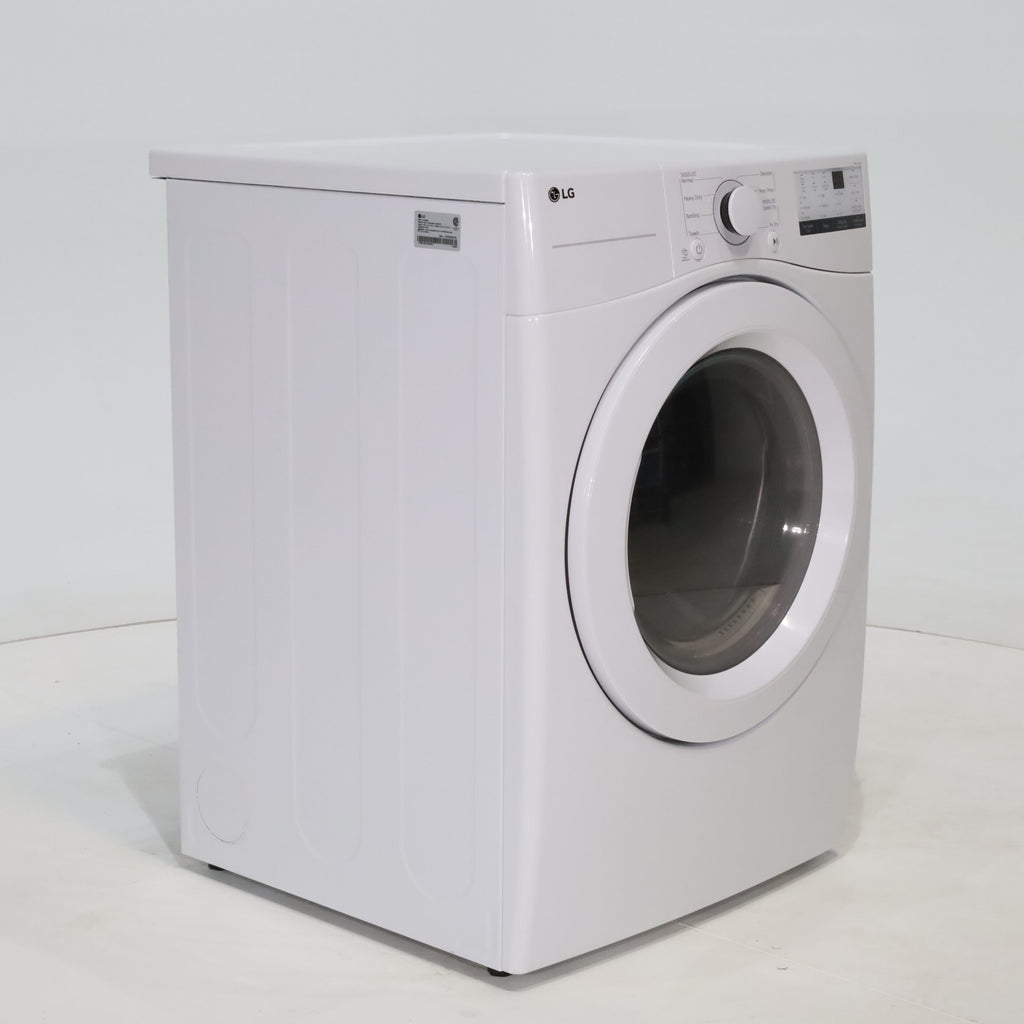 Pictures of ENERGY STAR LG 7.4 cu. ft. Electric Vented Dryer with Sensor Dry and SmartThinQ Technology - Scratch & Dent - Minor - Neu Appliance Outlet - Discount Appliance Outlet in Austin, Tx