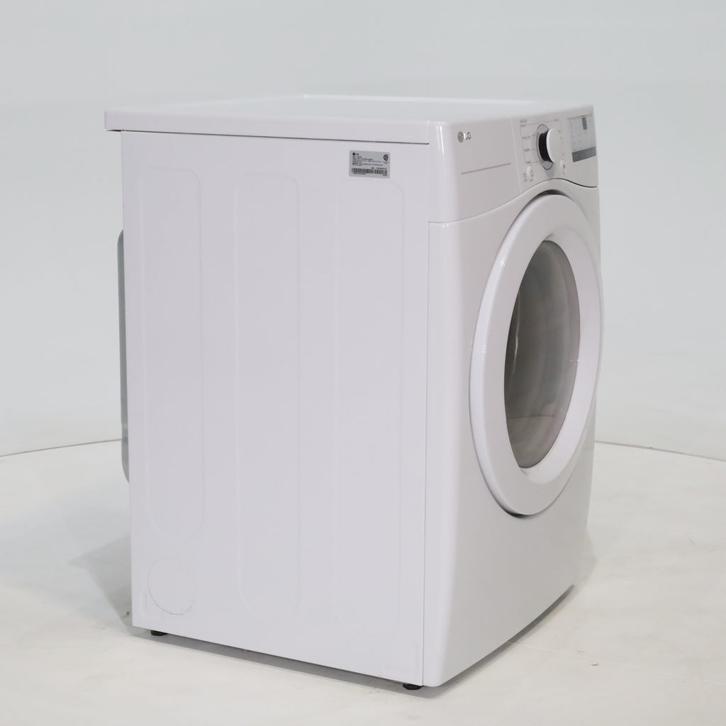 Pictures of ENERGY STAR LG 7.4 cu. ft. Electric Vented Dryer with Sensor Dry and SmartThinQ Technology - Scratch & Dent - Minor - Neu Appliance Outlet - Discount Appliance Outlet in Austin, Tx