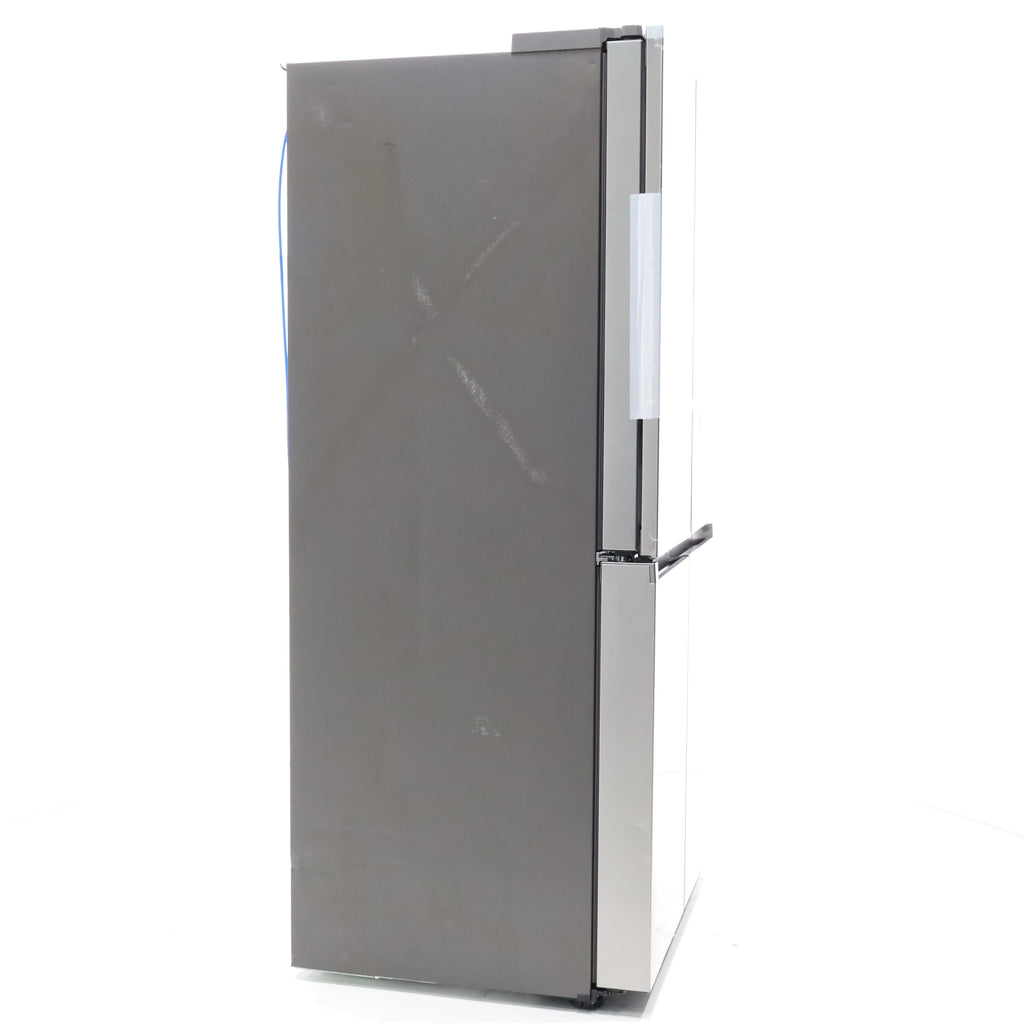 Pictures of Counter Depth Fingerprint Resistant Stainless Steel ENERGY STAR Samsung 22.8 cu. ft. 4 Door Flex Refrigerator with Beverage Center - Scratch & Dent - Major - Neu Appliance Outlet - Discount Appliance Outlet in Austin, Tx