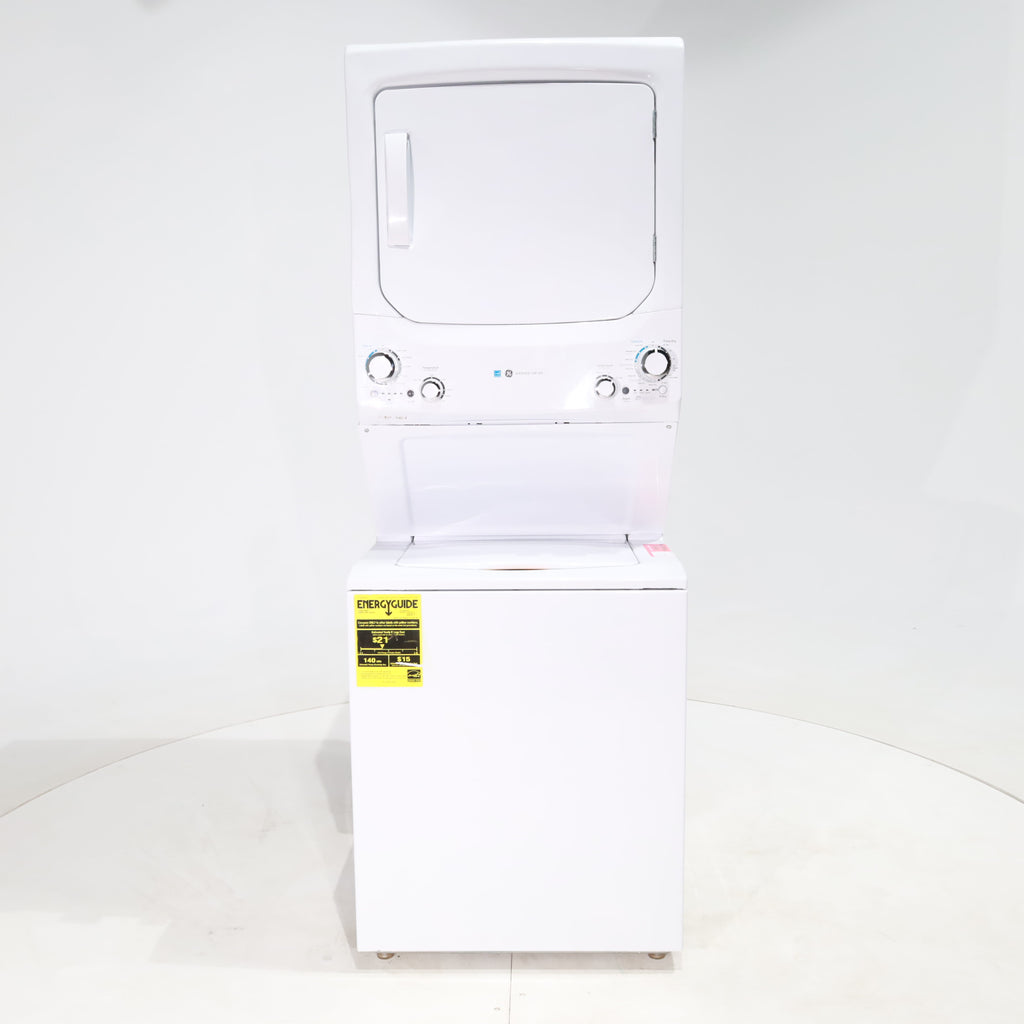 Pictures of ENERGY STAR GE 3.9 cu. ft. Laundry Center Washer with Infusor Wash Mechanism and 5.9 cu. ft. Electric Dryer with 3-Way Venting - Scratch & Dent - Major - Neu Appliance Outlet - Discount Appliance Outlet in Austin, Tx