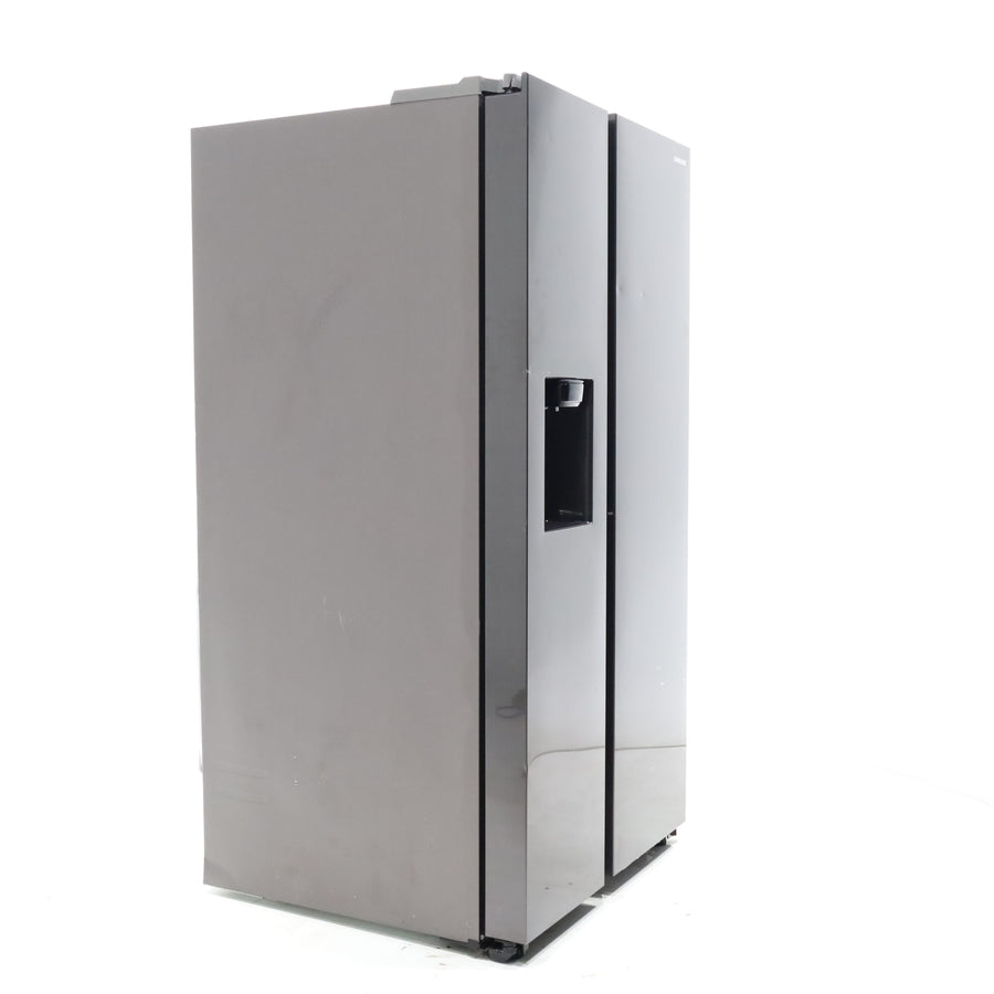 Fingerprint-Resistant Stainless Steel Samsung 27.4 cu. ft. Side by Side Refrigerator with External Water and Ice Dispenser - Scratch & Dent - Major