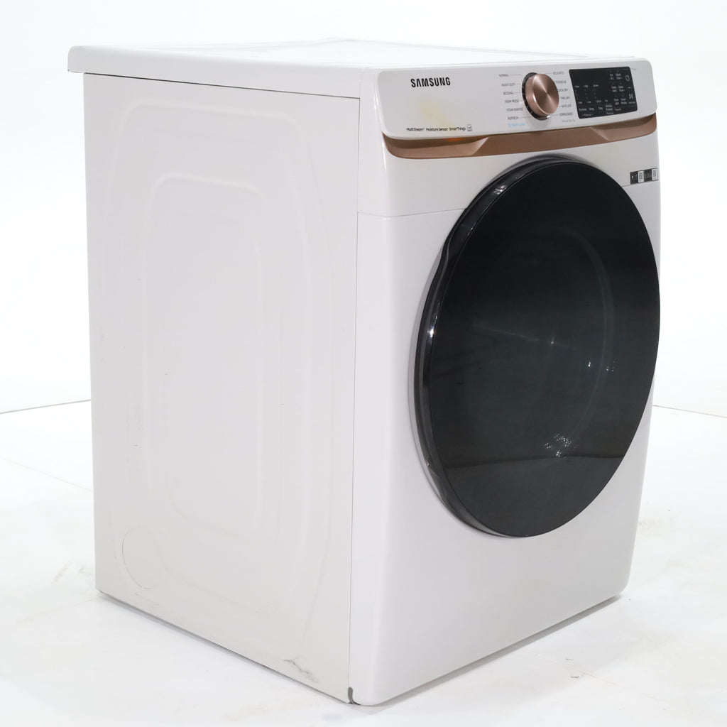 Pictures of Ivory ENERGY STAR Samsung 7.5 cu. ft. Frontload Gas Dryer with Steam - Scratch & Dent - Minor - Neu Appliance Outlet - Discount Appliance Outlet in Austin, Tx