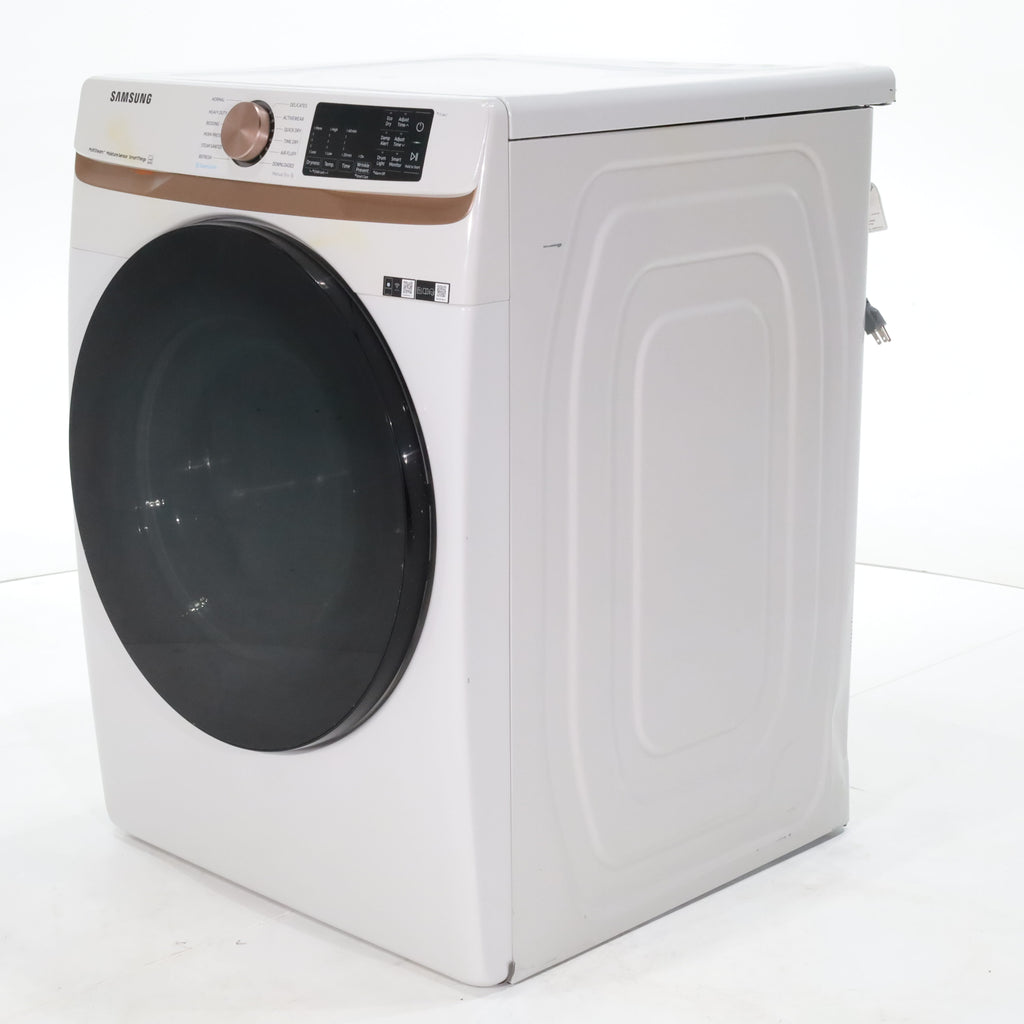 Pictures of Ivory ENERGY STAR Samsung 7.5 cu. ft. Frontload Gas Dryer with Steam - Scratch & Dent - Minor - Neu Appliance Outlet - Discount Appliance Outlet in Austin, Tx