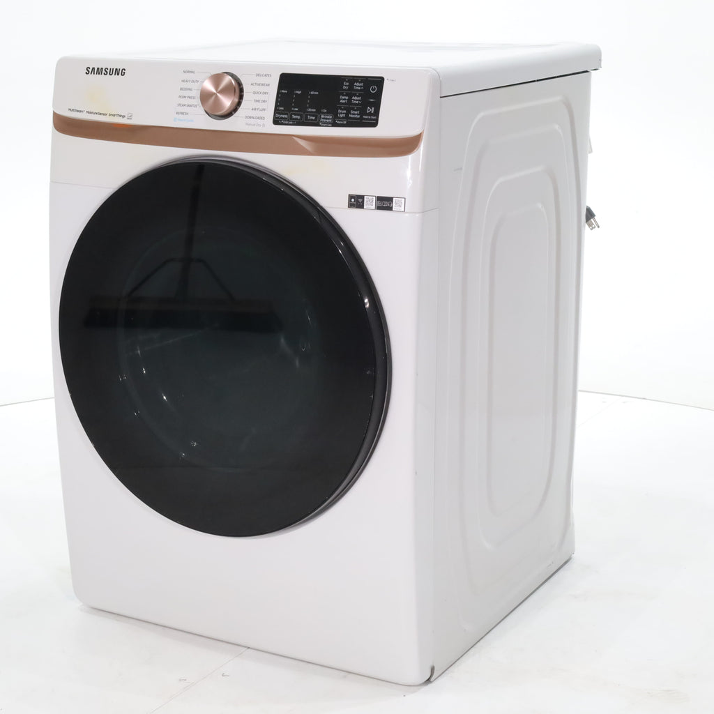 Pictures of Ivory ENERGY STAR Samsung 7.5 cu. ft. Frontload Gas Dryer with Steam - Scratch & Dent - Minor - Neu Appliance Outlet - Discount Appliance Outlet in Austin, Tx