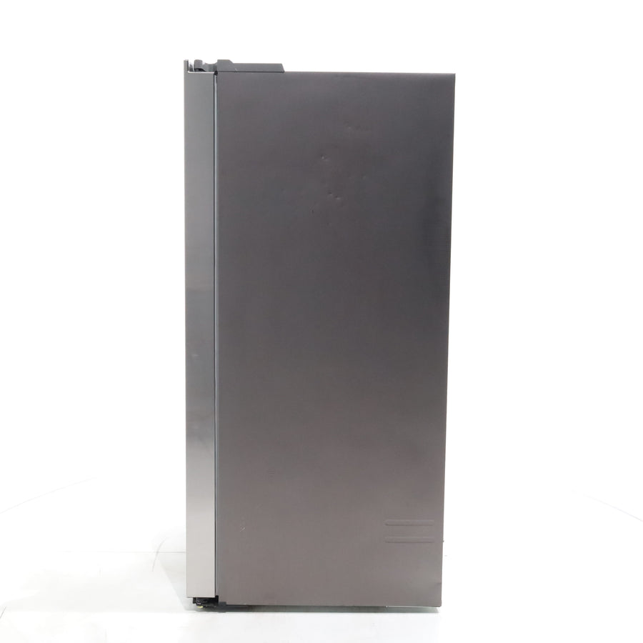 Fingerprint-Resistant Stainless Steel Samsung 27.4 cu. ft. Side by Side Refrigerator with External Water and Ice Dispenser - Scratch & Dent - Major