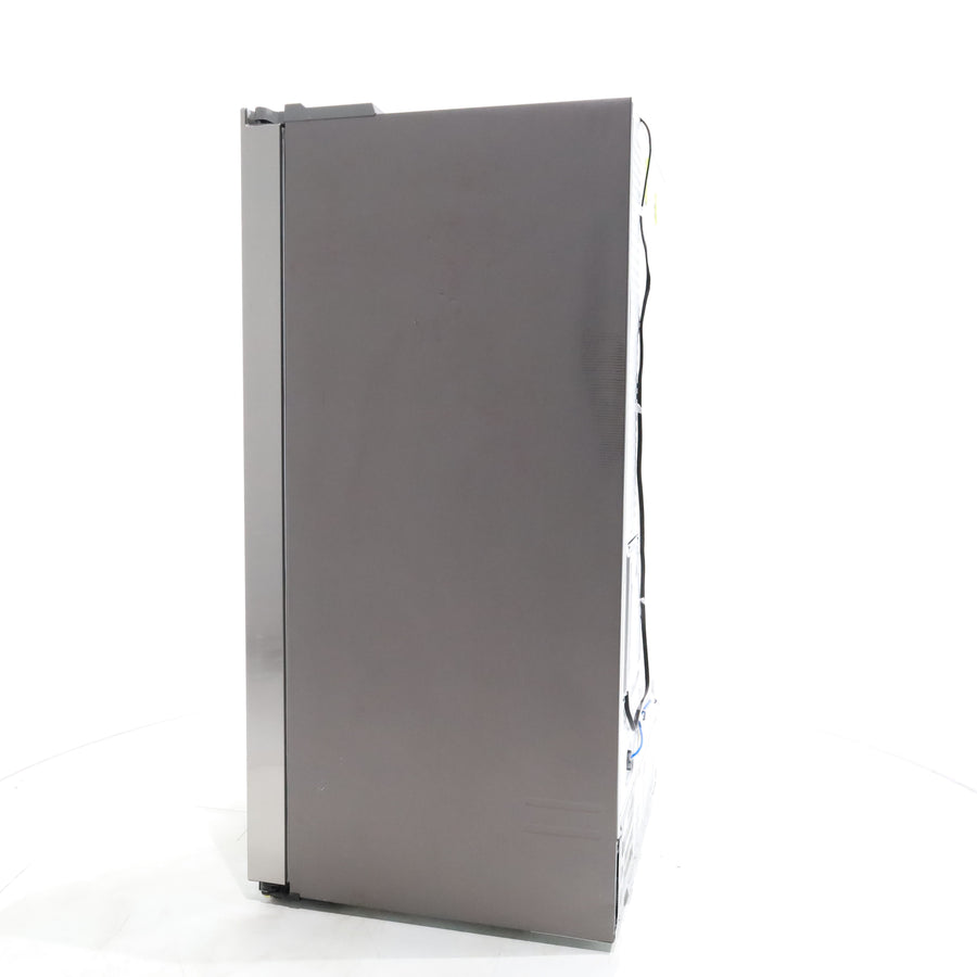 Fingerprint-Resistant Stainless Steel Samsung 27.4 cu. ft. Side by Side Refrigerator with External Water and Ice Dispenser - Scratch & Dent - Major