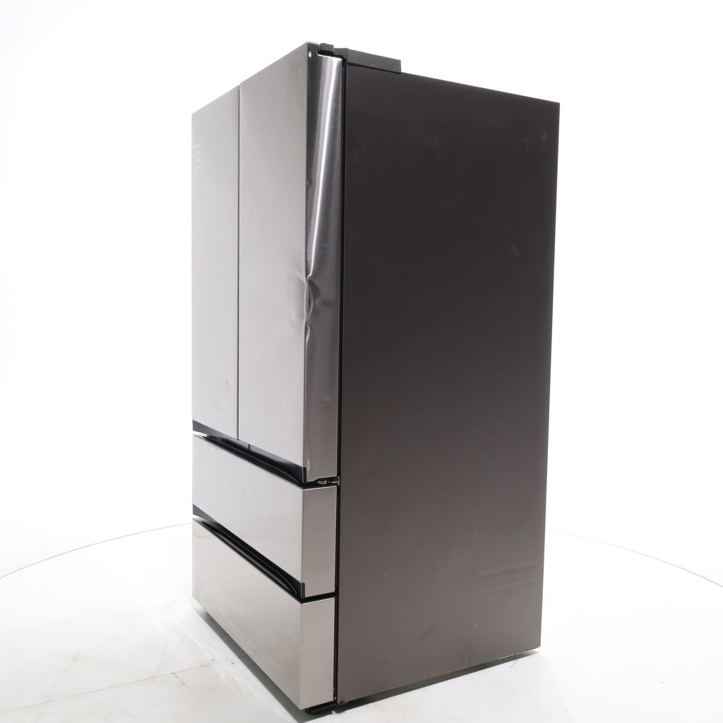 Pictures of Fingerprint Resistant Stainless Steel ENERGY STAR Samsung 31 cu. ft. 4 Door French Door Refrigerator with Dual Ice Maker - Scratch & Dent - Major - Neu Appliance Outlet - Discount Appliance Outlet in Austin, Tx