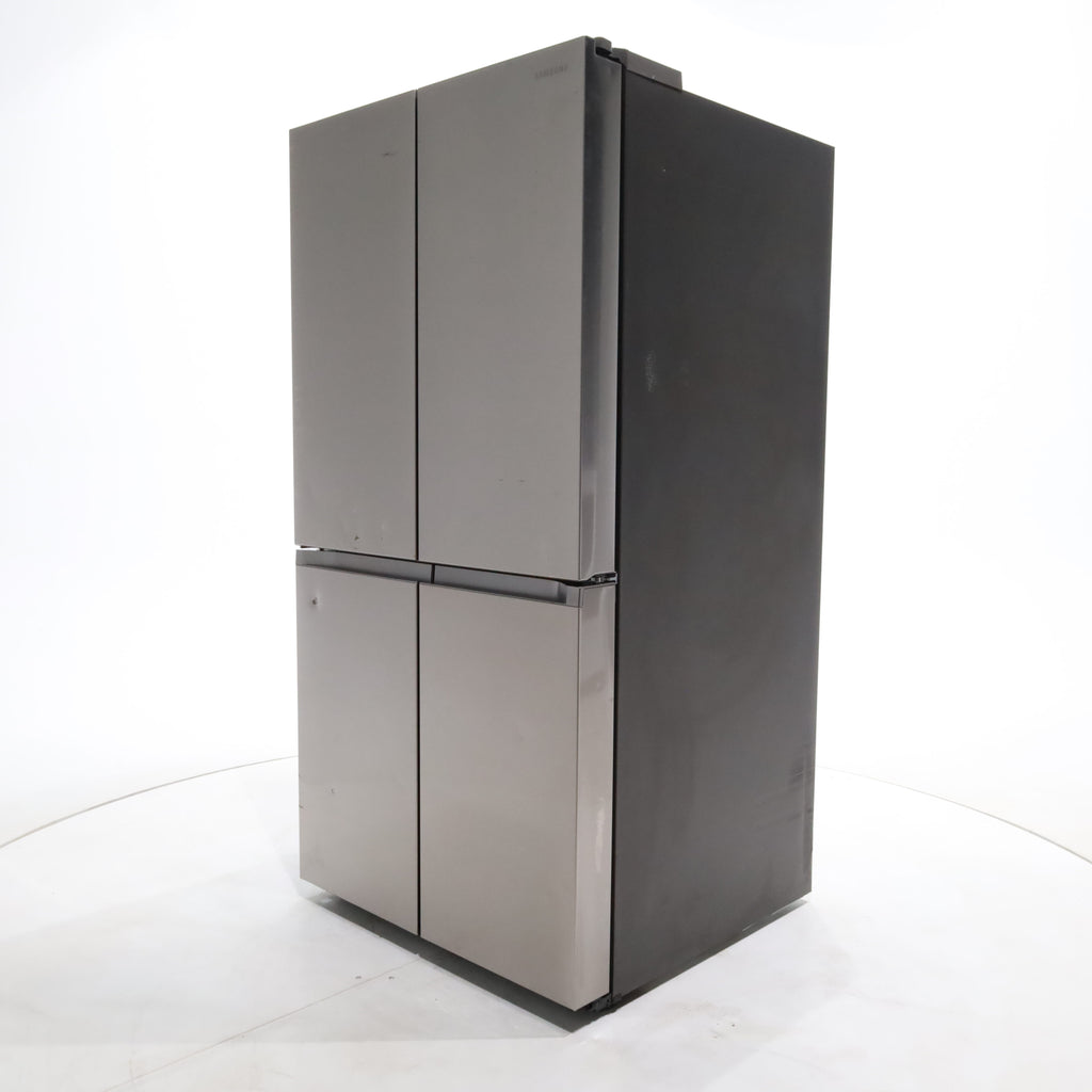 Pictures of Fingerprint Resistant Stainless Steel ENERGY STAR Samsung 29 cu. ft. Smart 4 Door Flex Refrigerator with Beverage Center- Scratch & Dent - Major - Neu Appliance Outlet - Discount Appliance Outlet in Austin, Tx