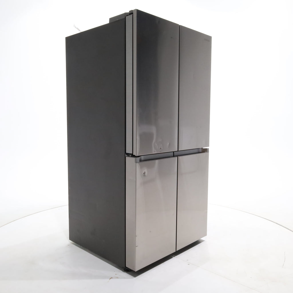 Pictures of Fingerprint Resistant Stainless Steel ENERGY STAR Samsung 29 cu. ft. Smart 4 Door Flex Refrigerator with Beverage Center- Scratch & Dent - Major - Neu Appliance Outlet - Discount Appliance Outlet in Austin, Tx