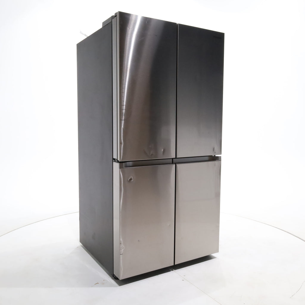 Pictures of Fingerprint Resistant Stainless Steel ENERGY STAR Samsung 29 cu. ft. Smart 4 Door Flex Refrigerator with Beverage Center- Scratch & Dent - Major - Neu Appliance Outlet - Discount Appliance Outlet in Austin, Tx